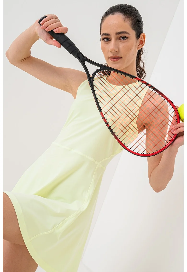 Rochie mini pentru tenis Victory, Verde lime