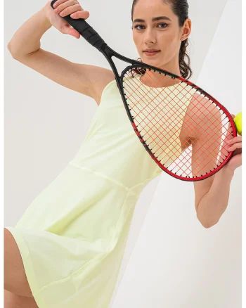Rochie mini pentru tenis Victory, Verde lime