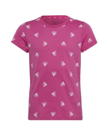 Tricou sport copii, Bumbac, Roz