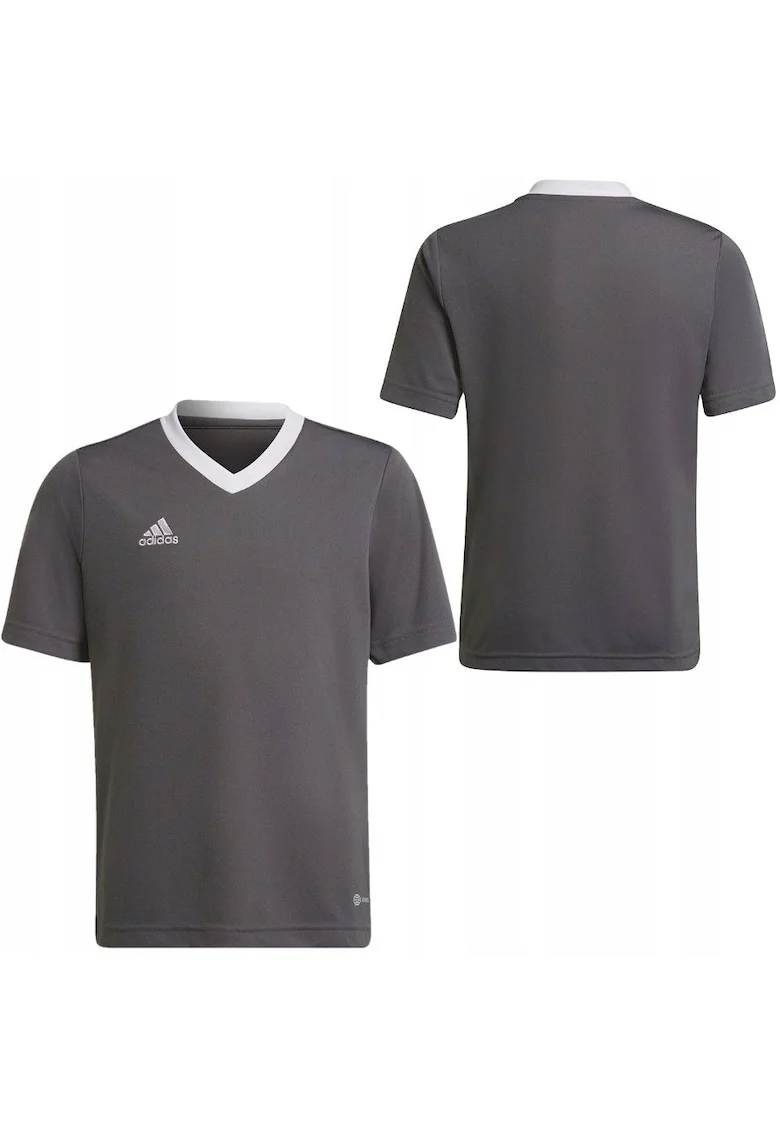 Tricou sport copii,  poliester, gri,