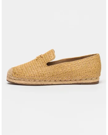 Espadrile din panza cu model in dungi Kathleen, Bej deschis