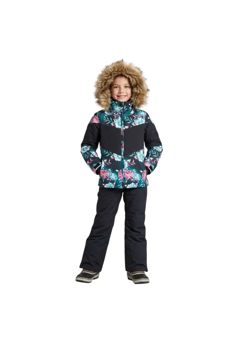 Geaca de schi cu flori Gypsy,