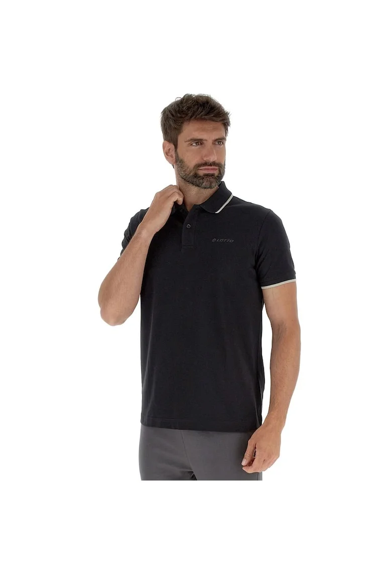 Tricou  Polo Sanremo 222278-D6H, Barbati, Negru