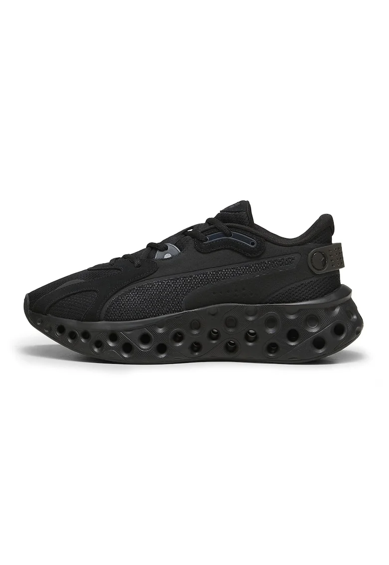 Pantofi Softride Frequence cu talpa masiva pentru alergare, Negru