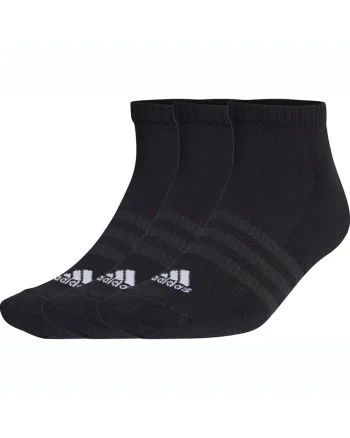 Set 3 perechi sosete  Cushioned Low-Cut, Negru