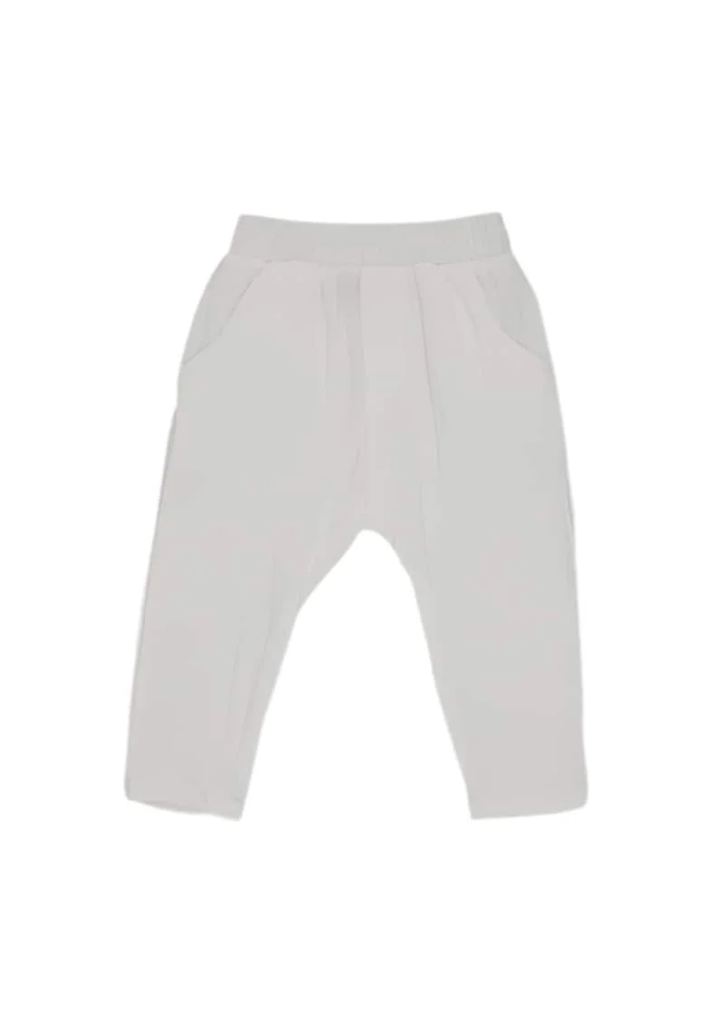 Pantaloni subtiri cu textura moale  - Zoey, Ecru, pentru baietei, Ecru