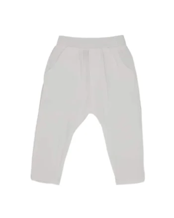 Pantaloni subtiri cu textura moale  - Zoey, Ecru, pentru baietei, Ecru