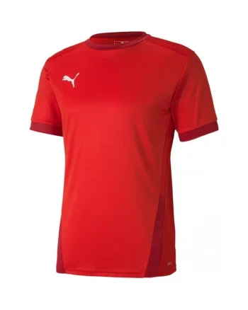 Tricou sportiv  teamGOAL 23, respirabil, rosu, poliester reciclabil, Rosu