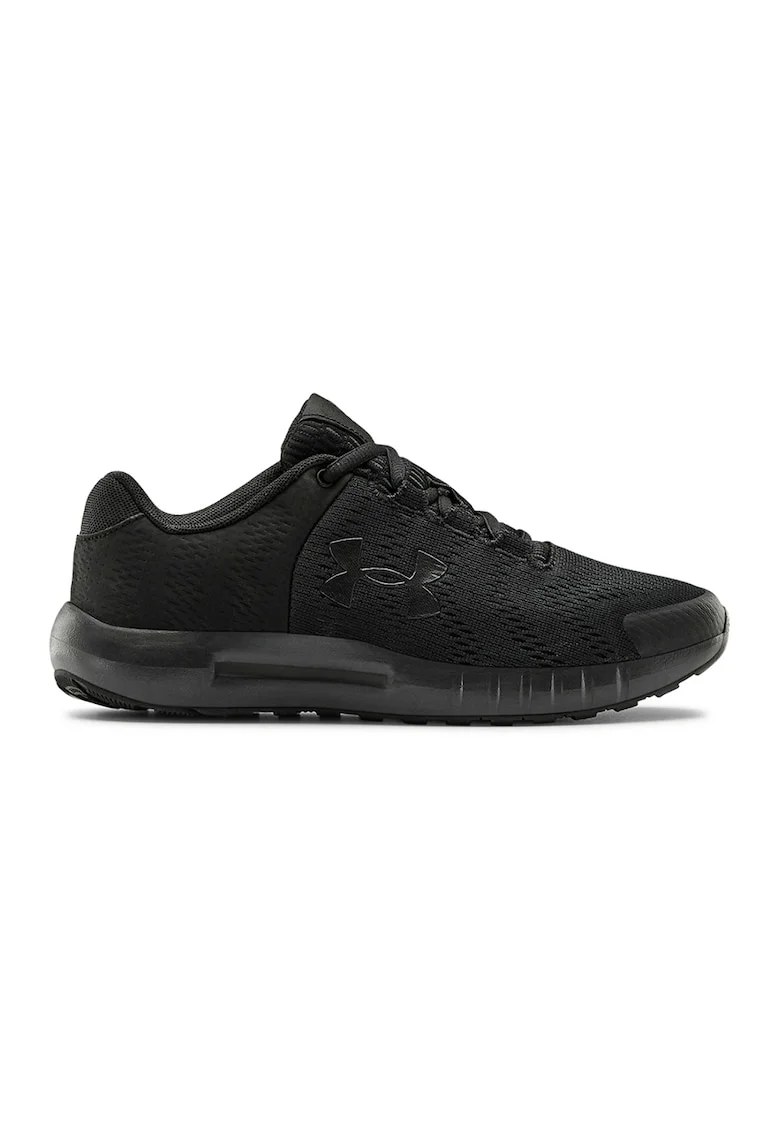 Pantofi din plasa tricotata, pentru alergare Pursuit BP, Negru