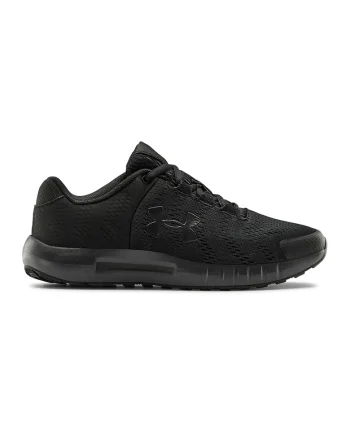 Pantofi din plasa tricotata, pentru alergare Pursuit BP, Negru