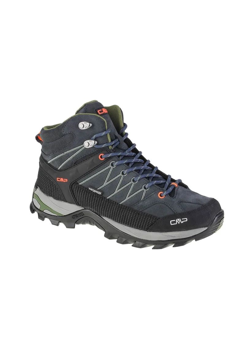 Bocanci barbati  Rigel Mid Trekking WP 3Q12947 - Antracit/Verde