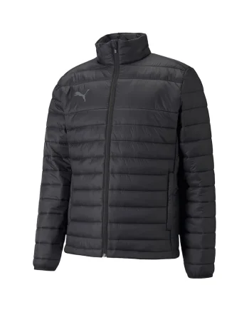 Jacheta matlasata barbati, TeamLIGA, Nylon/Poliester, Negru