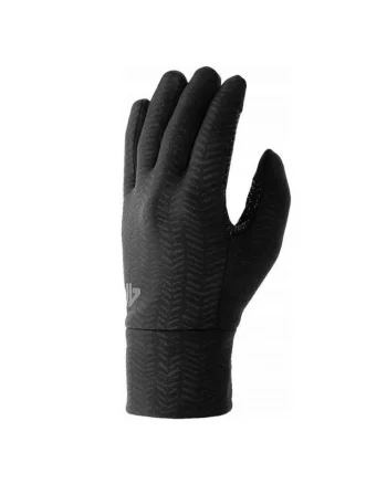Manusi iarna sport,  Poliester, Negru,