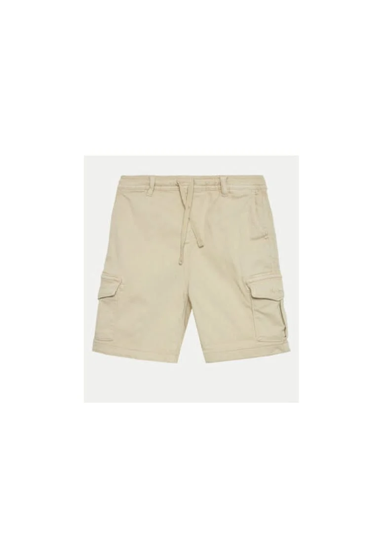 Pantaloni copii,  384388, Bej, Bumbac,
