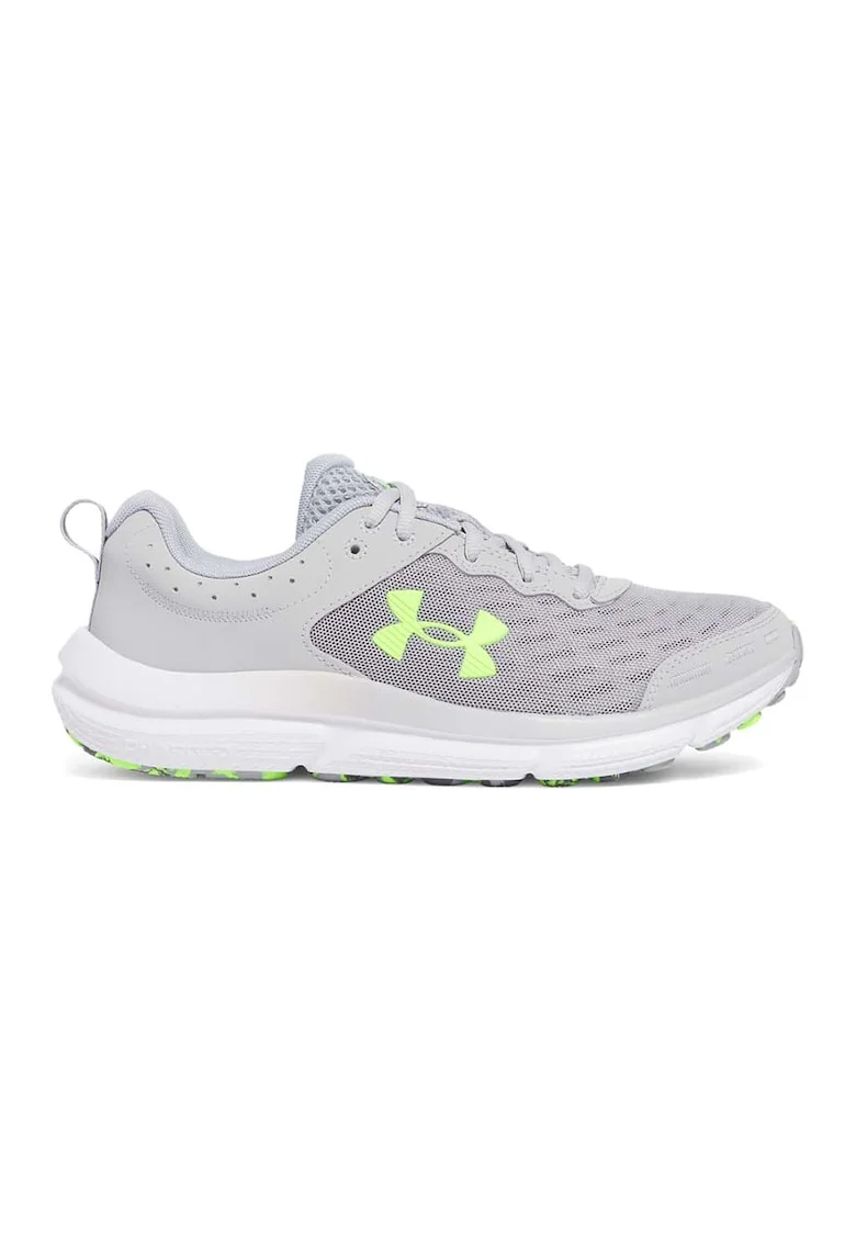 Pantofi Charged Assert 10 pentru alergare, Gri deschis/Verde neon