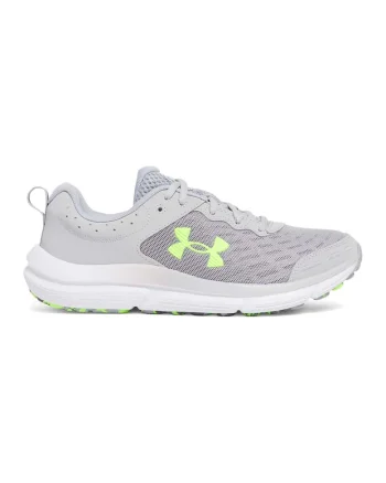 Pantofi Charged Assert 10 pentru alergare, Gri deschis/Verde neon