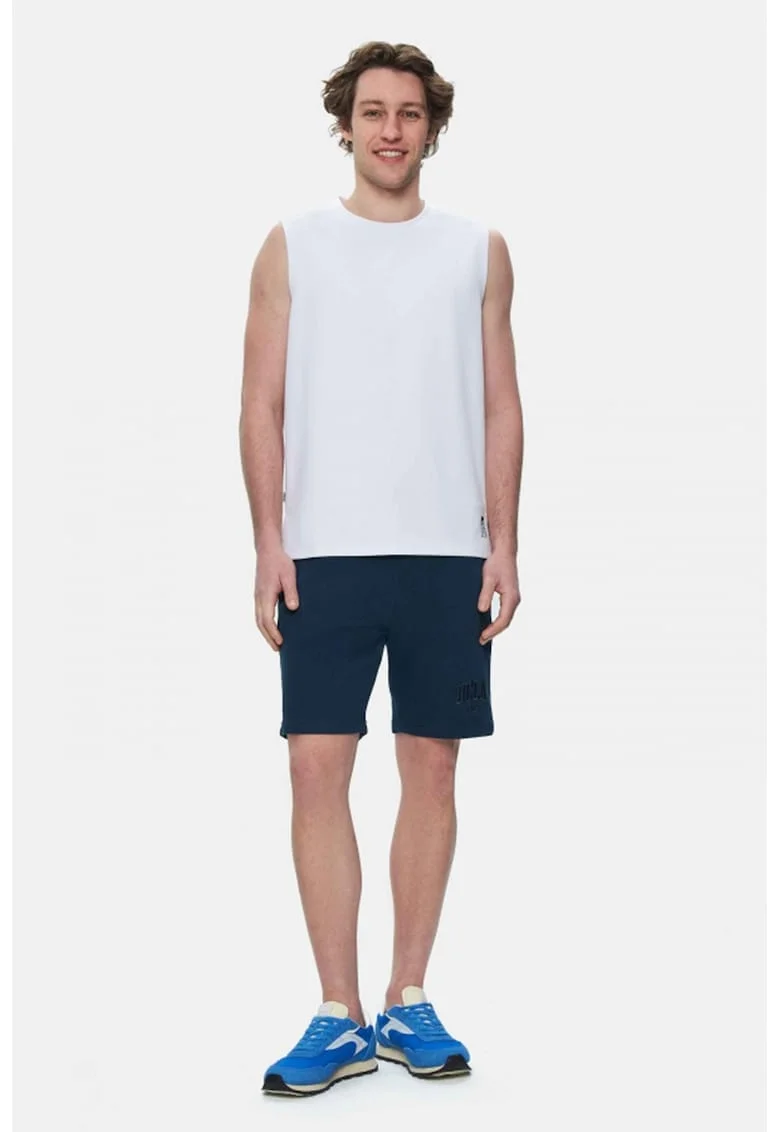 Tricou fara maneci cu decolteu la baza gatului Bodhi, Alb optic