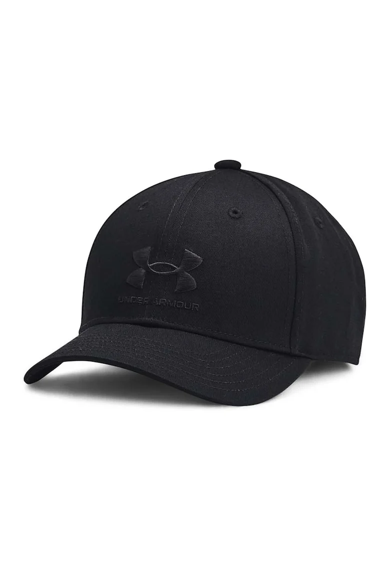 Sapca cu broderie logo pentru fitness, Negru