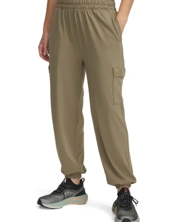 Pantaloni cargo relaxed fit pentru antrenament Meridian, Kaki
