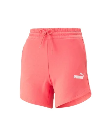 Pantaloni Scurti  Ess High Waist W 848339-50, Femei, Roz