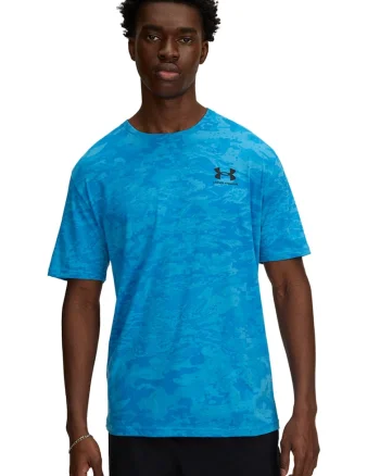 Tricou lejer ABC Camo, Albastru