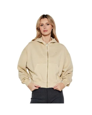 Bluza cu fermoar  BOLD WASHED CK APPLIQUEZIP-THRU-J20J225523-PF0