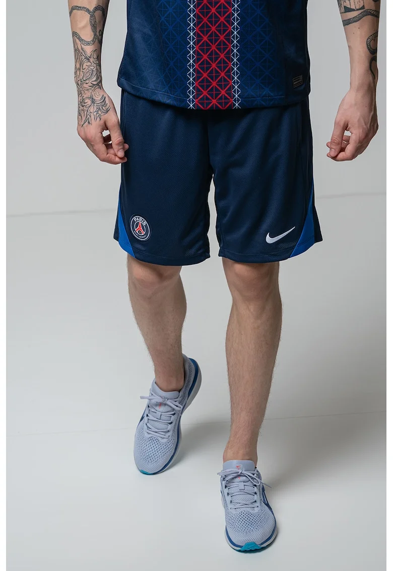Pantaloni scurti cu tehnologie Dri Fit, pentru fotbal Paris Saint-Germain, Bleumarin