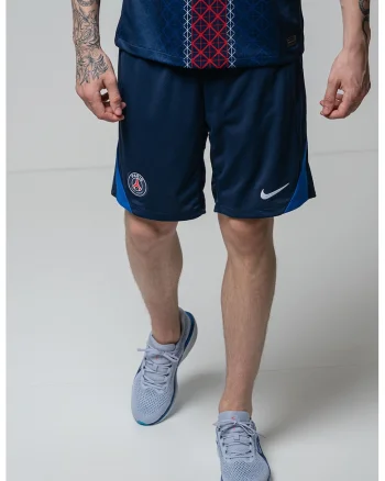 Pantaloni scurti cu tehnologie Dri Fit, pentru fotbal Paris Saint-Germain, Bleumarin