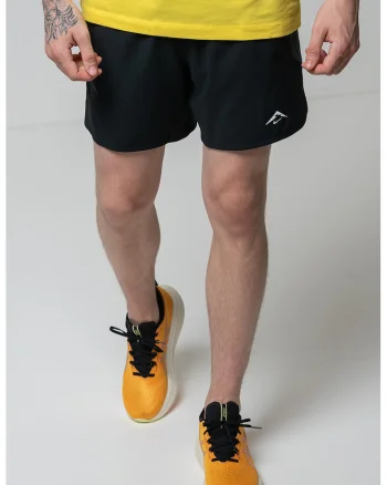 Pantaloni scurti cu Dri Fit pentru fitness, Negru/Gri inchis