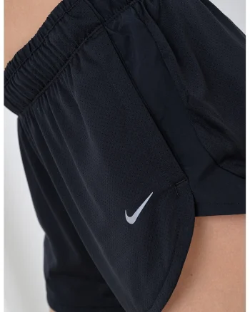 Pantaloni scurti cu Dri FIt pentru fitness, Negru
