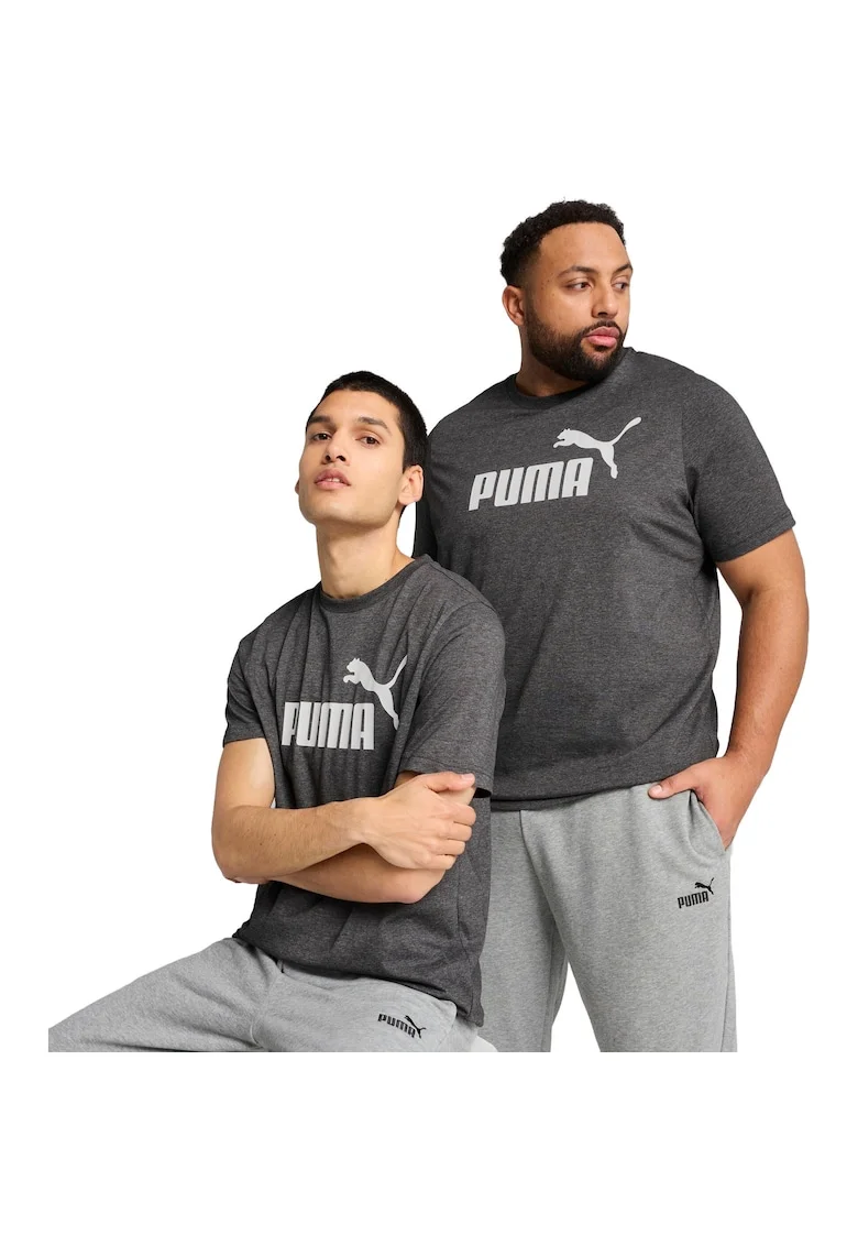 Tricou  Ess No. 1 Logo Heather Tee, Gri