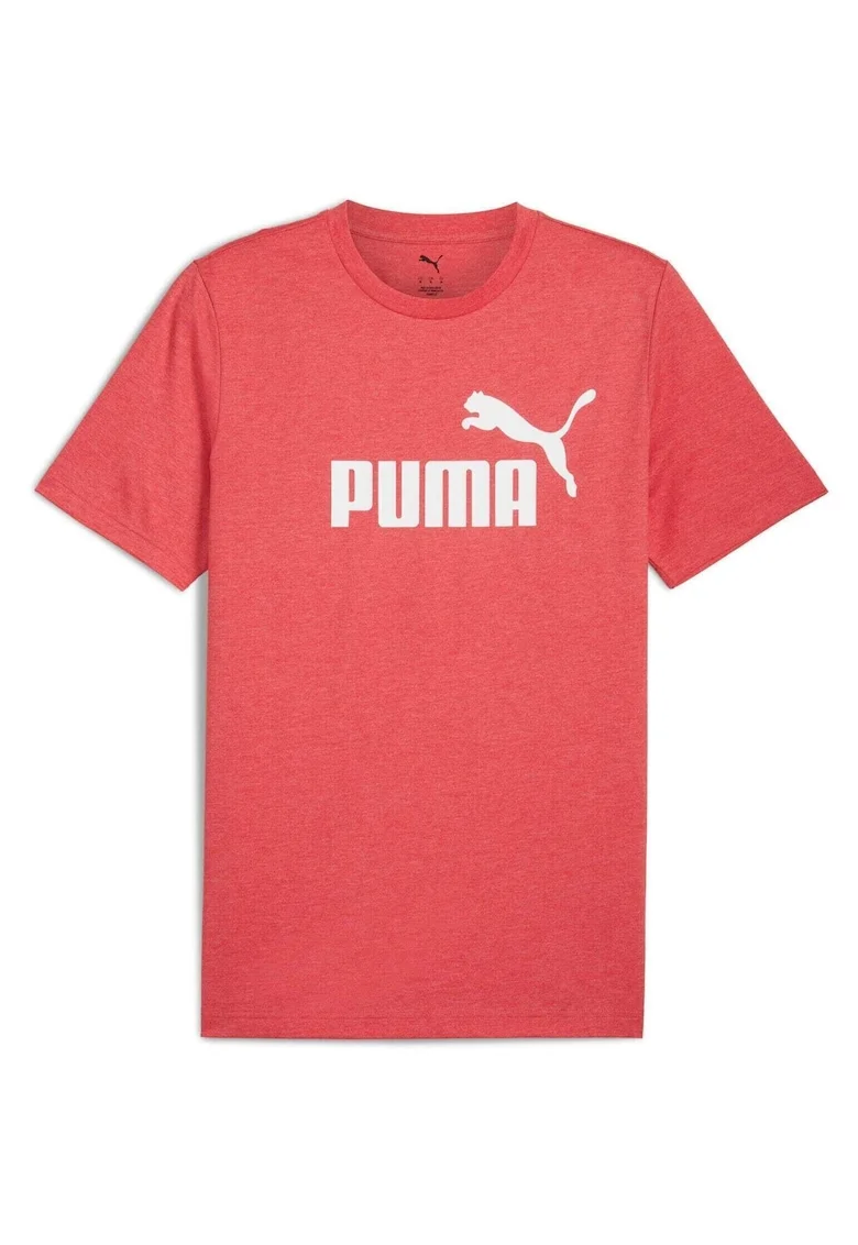Tricou  Ess No. 1 Logo Heather Tee, Rosu