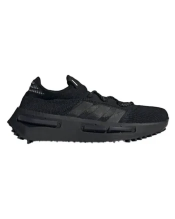 Pantofi Sport Barbati,  Nmd_S1 Fz6381, Marime 41 1/3, Negru, Elasticitate Si Potrivire, Amortizare Boost, Talpa Aderenta Cu Crampoane, Superior Din Material Reciclat, Stil Negru Futuristic Pro