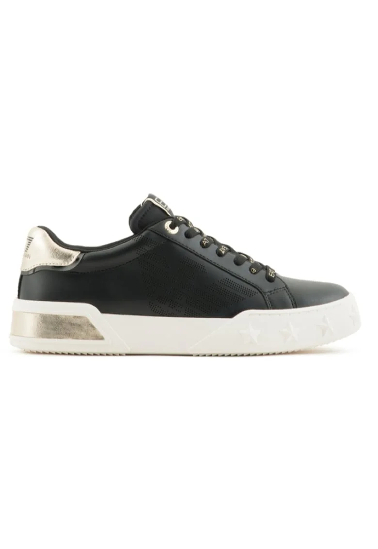 Pantofi sport  pentru Femei, gold star woman, X8X179-XK383-T677, Negru, Negru