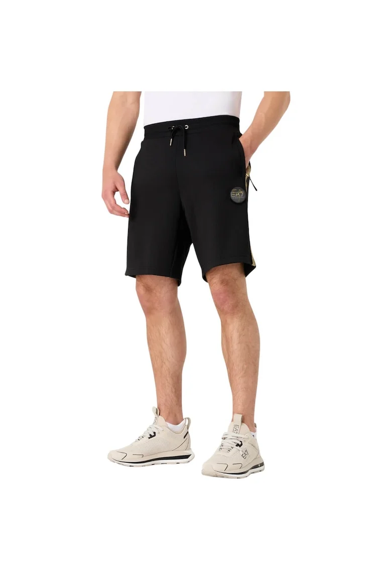 Short  EA7 Bermuda Soccer, PJMTZ-3DPS67-1200 33654, Negru