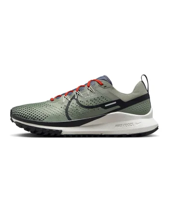 Pantofi din material textil pentru alergare pe teren accidentat React Pegasus 4, Kaki
