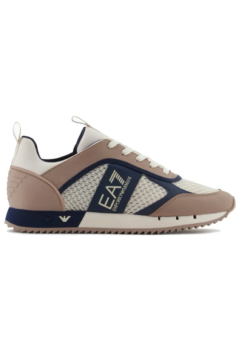 Pantofi sport  pentru Barbati, black white laces, X8X027-XK050-T990, Gri
