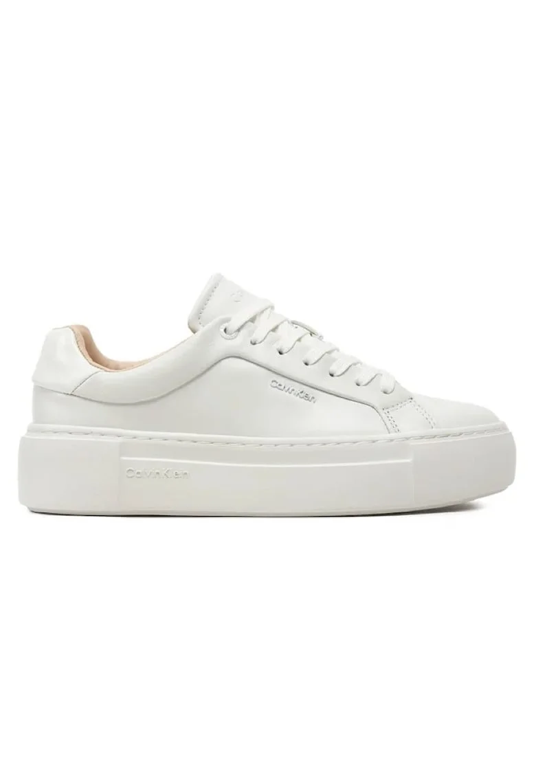 Pantofi sport  pentru Femei, ff cupsole lace up w/mllth, HW0HW02118-0K4, Alb, Alb