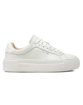 Pantofi sport  pentru Femei, ff cupsole lace up w/mllth, HW0HW02118-0K4, Alb, Alb