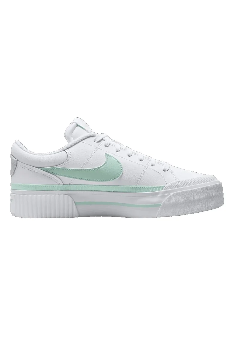 Pantofi sport  pentru Femei, w court legacy lift mt, FZ3770-100, Alb, Alb