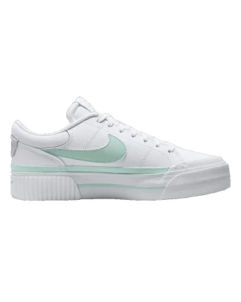 Pantofi sport  pentru Femei, w court legacy lift mt, FZ3770-100, Alb, Alb