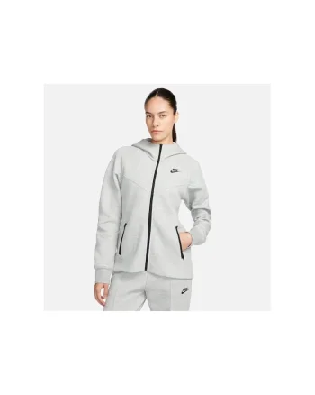 Bluza sport,  W Nsw Tech Fleece Wr Fz Hdy Heather Grey/Black,