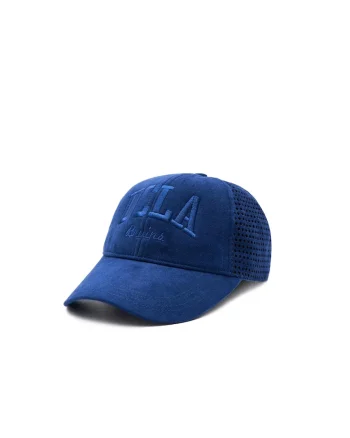 Sapca unisex cu logo supradimensionat brodat Tomisin, Bleumarin