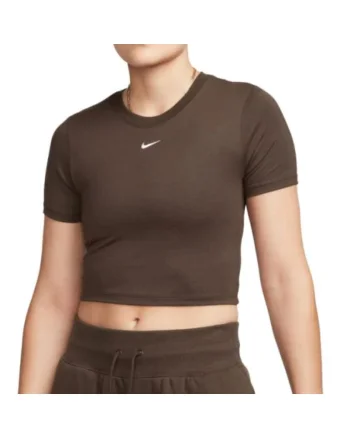 Tricou  W NSW TEE ESSNTL SLIM CRP LBR, FB2873-237, Femei, Maro, Maro