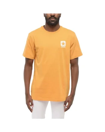 Tricou  Square Logo Minimal, Portocaliu