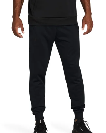 Pantaloni lejeri din fleece pentru antrenament Armour, Negru