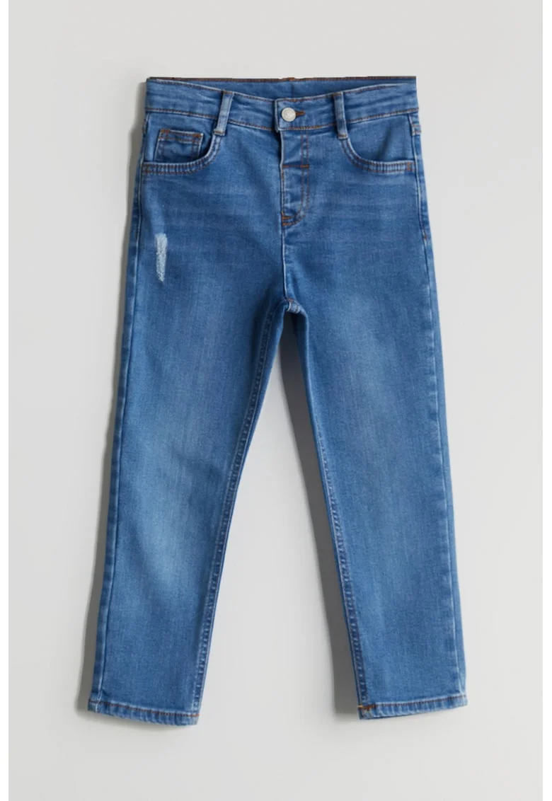Blugi slim fit, Albastru