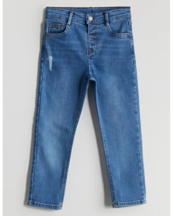 Blugi slim fit, Albastru