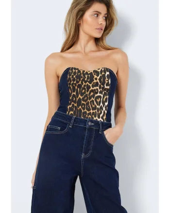 Top dama,  Bumbac, Albastru inchis, Albastru inchis