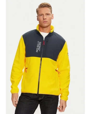 Geaca Red Bull Racing RM490006 Galben Regular Fit, Poliamida